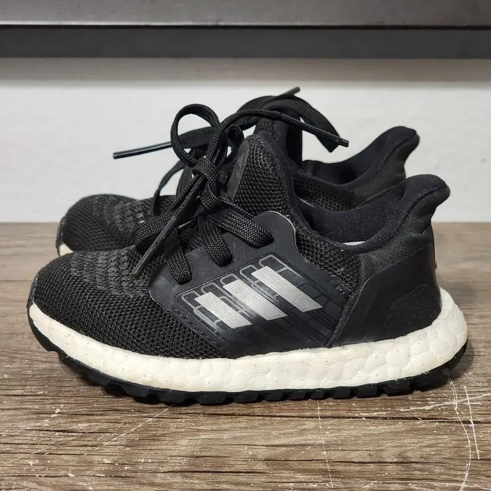 Adidas Ultraboost 20 Youth Shoes Sneakers Size 6.5K Black